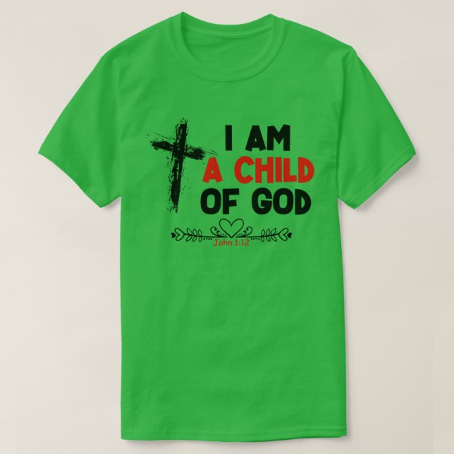 Cute Christian Salvation Quote-gåvor som jag är ba T Shirt (Design framsida)