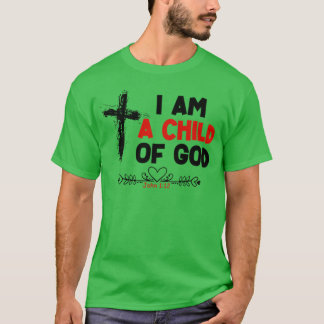 Cute Christian Salvation Quote-gåvor som jag är ba T Shirt