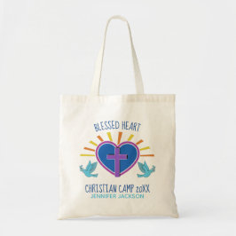 Cute Christian Summer Camp Anpassningsbar Kor Hear Tygkasse
