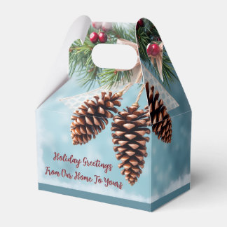 Cute Christmas Box Ideal For Bake Goods Presentaskar