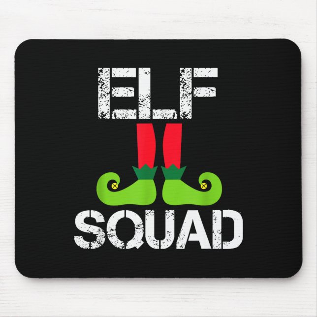 Cute Christmas Cheer Elf Squad Santa's Helper  Musmatta (Framsidan)