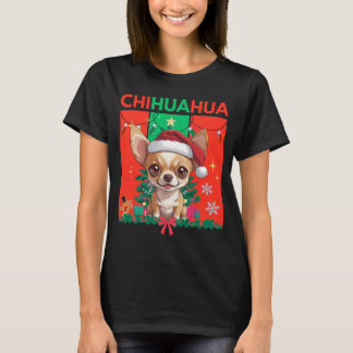 Cute Christmas Chihuahua | Festive Holiday Dog T Shirt
