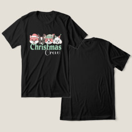 Cute Christmas Dog Crew T Shirt