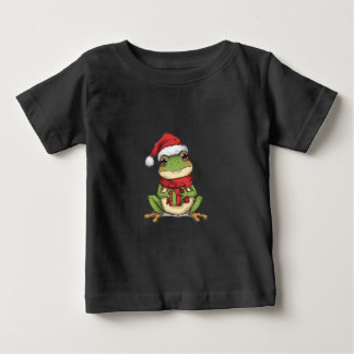 Cute Christmas Frog Sweater - Santa Frog Holding G T Shirt