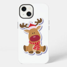 Cute christmas hjort 