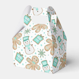 Cute Christmas Holiday Xmas Gingerbread Presentaskar