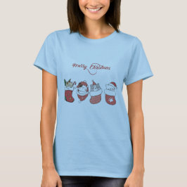 Cute Christmas Kitties T Shirt