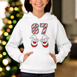 Cute Christmas Meme Six Seven 67 6 7 Holiday T Shirt