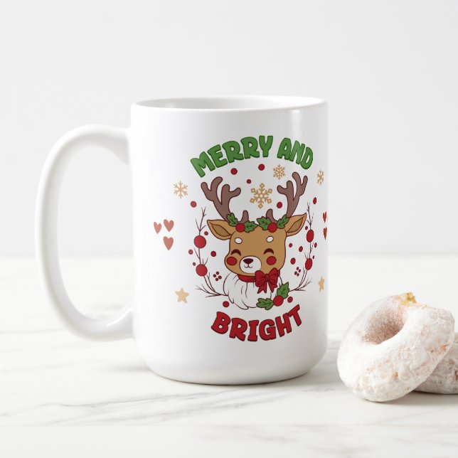 Cute Christmas Mug Kaffemugg (Med munk)