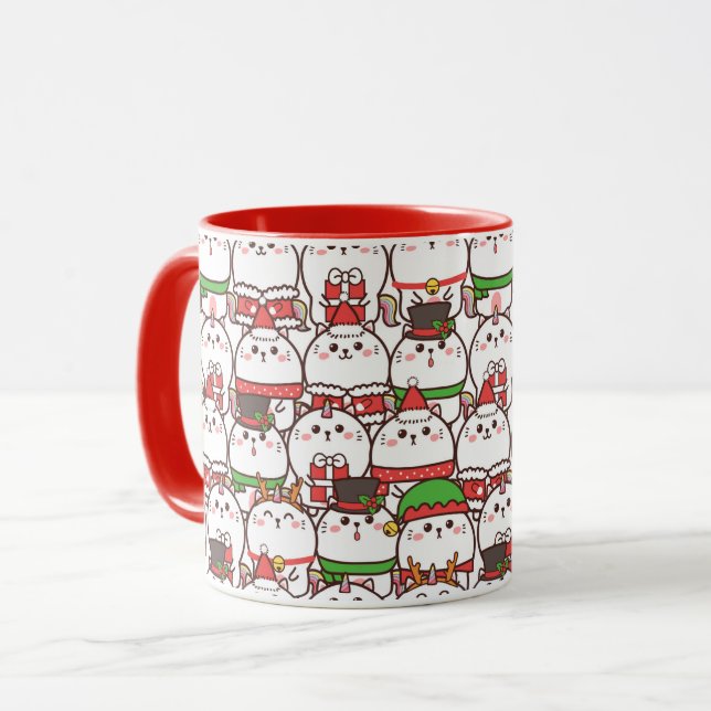 Cute Christmas  Mug Mugg (Framsida vänster)