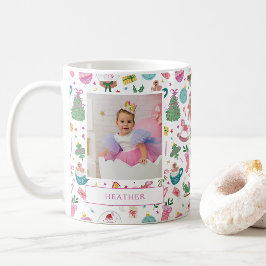 Cute Christmas Photo Mug Kaffemugg