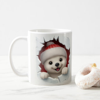 Cute Christmas Polar Bear Mug Kaffemugg
