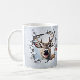 Cute Christmas Reindeer Mug | Cozy Winter Mug Kaffemugg