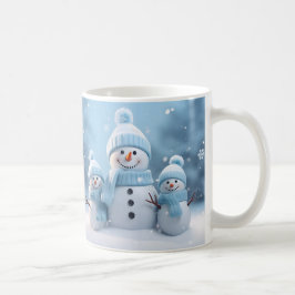 Cute Christmas Snowman Mug | Cozy Winter Mug Kaffemugg