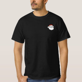 Cute Christmas Team Santa Claus with Red Hat T Shirt