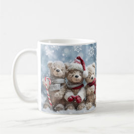 Cute Christmas Teddy Bear Mug | Cozy Holiday Mug Kaffemugg