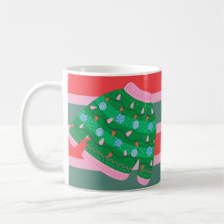 Cute Christmas Ugly Sweater Mug Kaffemugg