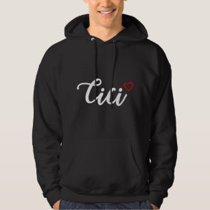 Cute Cici Älskare Grandma-jul Hoodie