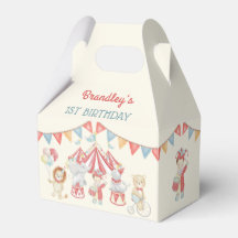 Cute Circus Carnival Show Födelsedagsfest