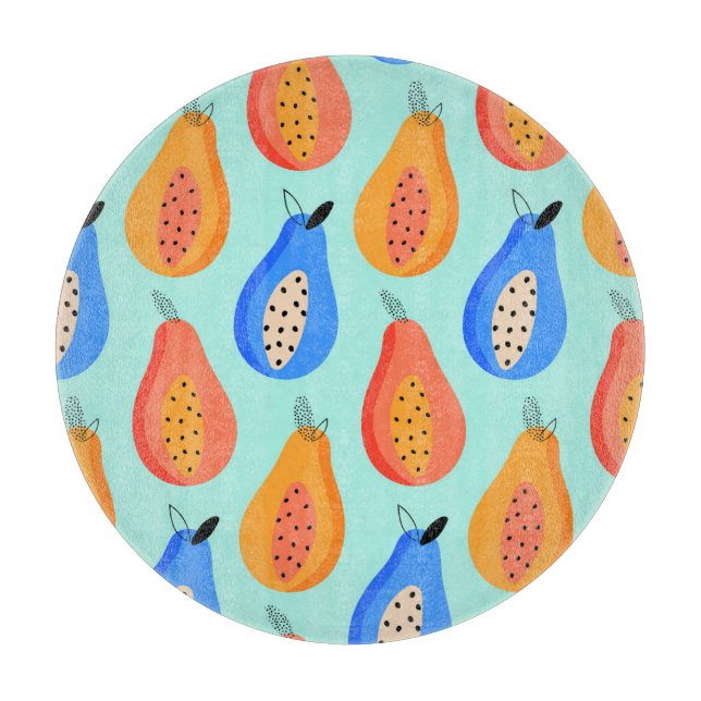Cute Citrus Fruits Sommar Vintage (Framsidan)