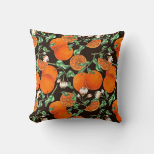 Cute Citrus mönster Kudde