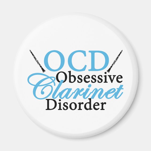 Cute Clarinet Magnet (Framsidan)