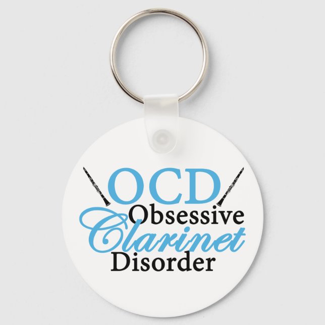 Cute Clarinet Nyckelring (Framsida)