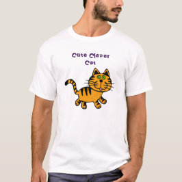 Cute Clever Cat t-shirt