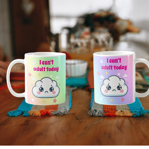 Cute Cloud Rainbow Mugg