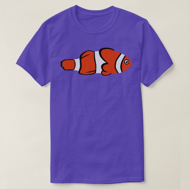 Cute clown fish t shirt (Design framsida)