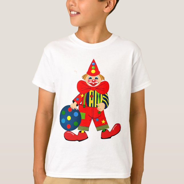 Cute clown T-shirt (Framsida)