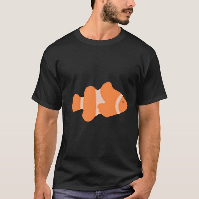 Cute Clownfish T Shirt (Framsida)