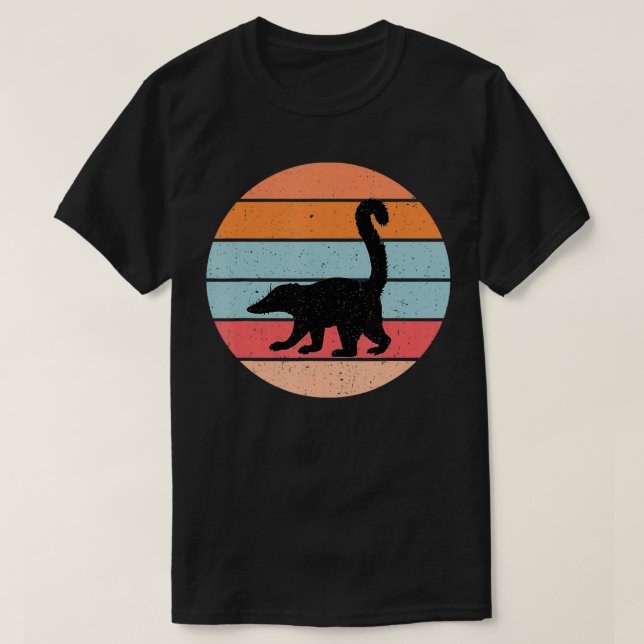 Cute Coati Design T Shirt (Design framsida)