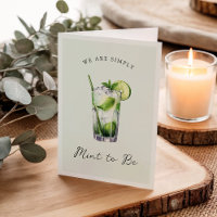 Cute Cocktail Pun-årskort