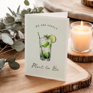 Cute Cocktail Pun-årskort Kort
