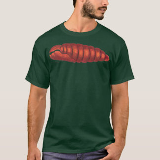 Cute Cocoon Hornworm pupa Vattenfärgsdesign T Shirt