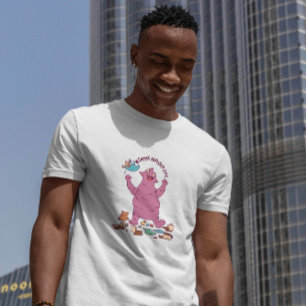 Cute Coffee Momster T Shirt