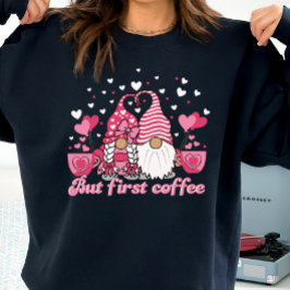 Cute Coffee Valentines day Shirt, Alla hjärtans da T Shirt