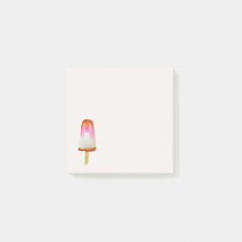 Cute cola popsicle Girl's art stationery Post-it Block