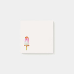 Cute cola popsicle Girl's art stationery Post-it Block