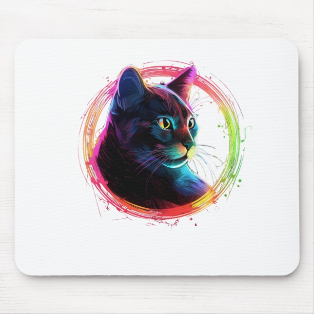 cute color full cat design  musmatta (Framsidan)