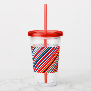 Cute Colorative dekorative rand Take Away Mugg