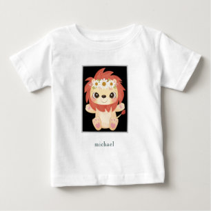 Cute Colorful Baby Lejon T-Shirt