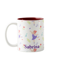 Cute Colorful Ballerina Girls Personlig