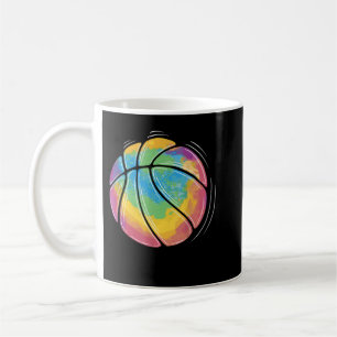Cute Colorful Basketball Coach Team Tournament Pla Kaffemugg