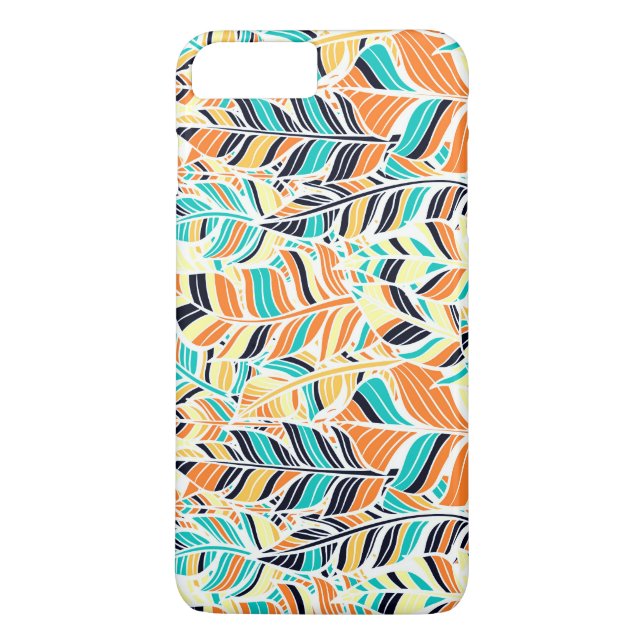 Cute colorful boho löv mönster Case-Mate iPhone skal (Baksida)