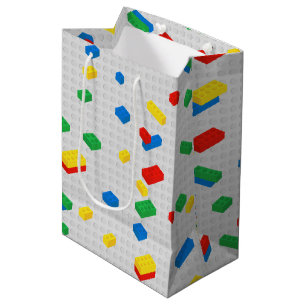 Cute Colorful Bricks Bygger block Kids Mönster