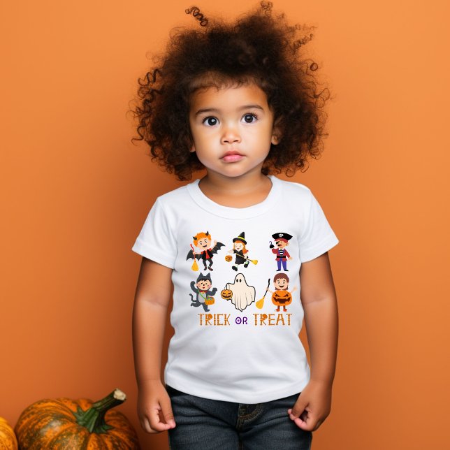 Cute Colorful bus eller godis halloween-barn T Shirt (Skapare uppladdad)