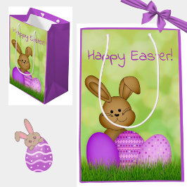 Cute Colorful Cartoon Easter Bunny Kids