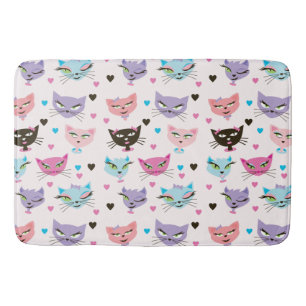 Cute Colorful Cats Badrumsmatta
